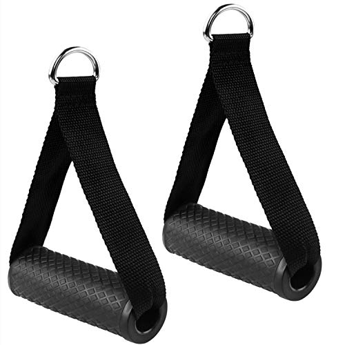 Dadabig 2 STKS Weerstand Band Grips, Oefening Weerstand Bands Vervanging Fitness Strap Handvat met Solid ABS Kernen Kabel Oefening Handvat voor Weerstand Training Yoga Oefenapparatuur
