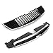 Front Bumper Upper Grille+ Lower Grill Set Compatible with 2011 2012 2013 2014 Chevy CRUZE Eco LS LT LTZ Black