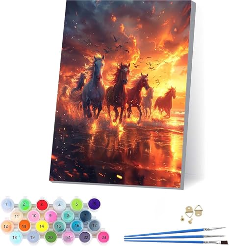 G n yCgoCio[ v DIY Paint by Numbers LbghG h G fW^G uVƃANG̋ l̂߂̃NGCeBuȎ z[ ItBX Mtg 100x135cm t[t Q