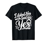 Photo Gallery l"ho chiesto & ha detto di sì fidanzamento di coppie romantiche maglietta