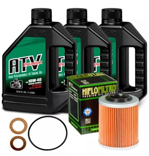Generic New Oil Change Kit 10W-40 Compatible With CFMoto CFORCE/ZFORCE/UFORCE