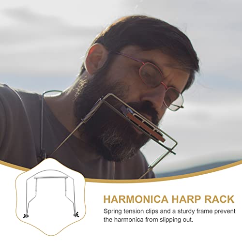 ERINGOGO Supports De Cou Harmonica 10 Trous Support D’harmonica Métal Mains Libres Support De Cou De Harpe Support D… - Les Beatles, Paul McCartney, John Lennon, RIngo Starr, George Harrison ERINGOGO Supports De Cou Harmonica 10 Trous Support D'harmonica Métal Mains Libres Support De Cou De Harpe Support D… – Image 6