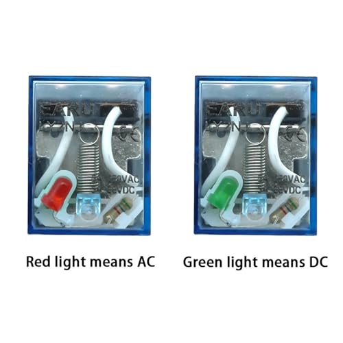 Relé micro electromagnético industrial de 10A con conmutación DPDT estable 2