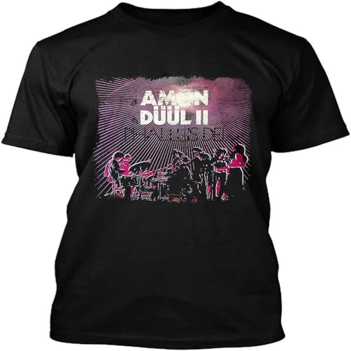 Photo de HANLINMY Amon Duul II Phallus Dei99 T Shirt Casual Graphic Tops Black XL