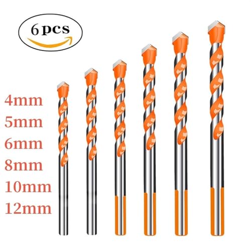 Set 6 brocas triangulares multifuncionales diamante miniatura 2