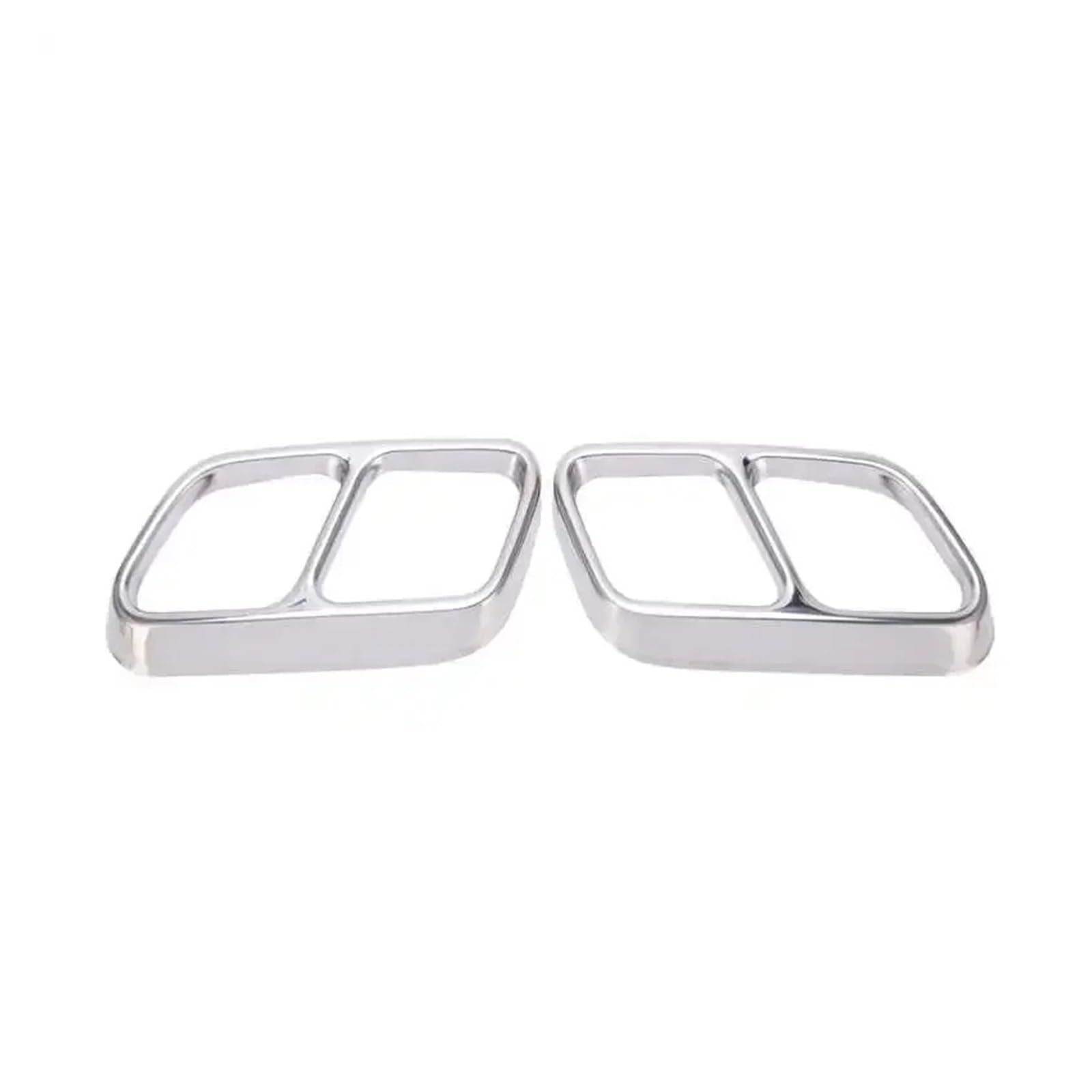 Tubo Escape Silenciador Para Benz Para CLS W218 2012 2013 2014 2015 2016 2017 Embellecedor De Punta Escape Cuádruple Acero Inoxidable Para Coche