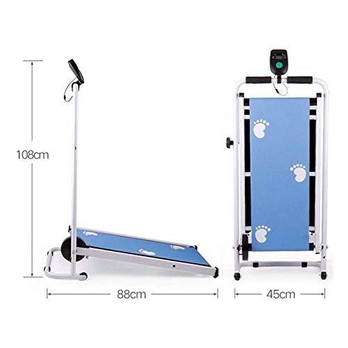 Caminadora plegable con absorción de impactos e inclinación miniatura 2