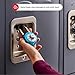 Master Lock Light Blue Gym Locker Lock, Indoor Combination Padlock with Aluminum Cover for School Locker, 3-Digit Code, 1561DLTBLU