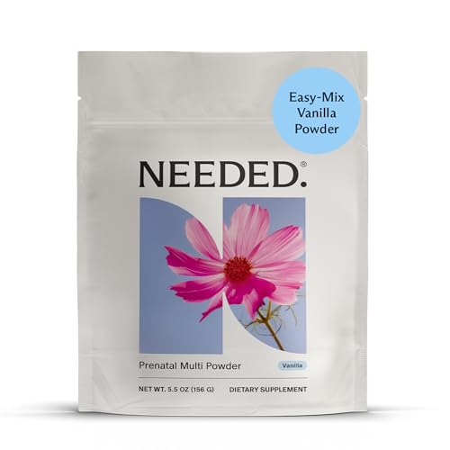 Needed. Prenatal Multivitamin Powder with Choline - for Prenatal, Pregnancy,
