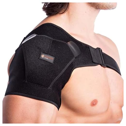Copper Joe Compression Recovery Shoulder Brace - Highest Copper Content Shoulder Stability Support Brace. Adjustable Fit Men or Women. Relief for Torn Rotator, Shoulder Injuries, Tendonitis