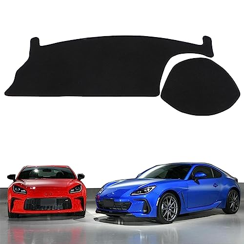 トヨタ 86スバル BRZ GR86 2022-2023 専用 ダッシュボードマット 保護マット 内装パーツ 車内 ダッシュボードカバー インテリア 日焼け防止 カーアクセサリー (黒)