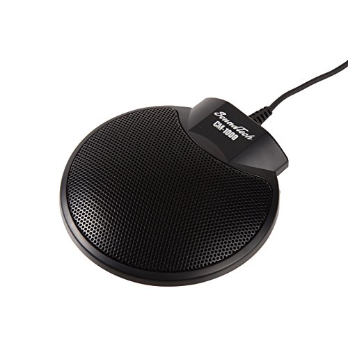 SoundTech CM-1000 マイク 集音 高感度 無指向 全指向 拡張 連結 複数 PC web 会議 リモート テレワーク 在宅 ミーティング Zoom WebEx Slack GoogleMeet Skype Teams LINE 対応 日本国内正規品 - SoundTech - 商品画像