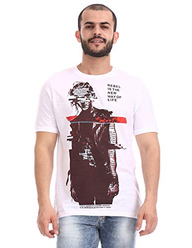 Image of Colt Men's Printed Regular Fit T-Shirt