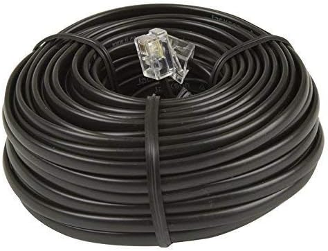 River Fox® Telephone Line Cord RJ 11 Jack Wire Modem Connecting Cable ...