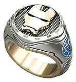 Ironman Helmet Steel Cosplay Metal Ring (9)