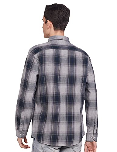 Image of Marks & Spencer Men's 3 Pack Regular Fit Easy Iron Long Sleeve Shirts