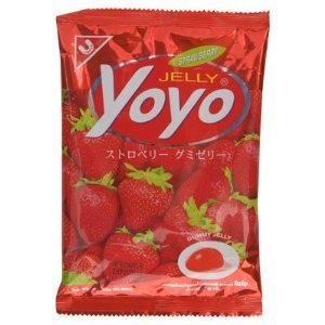 Jelly Yoyo Gummy Strawberry 80 G miniatura 1