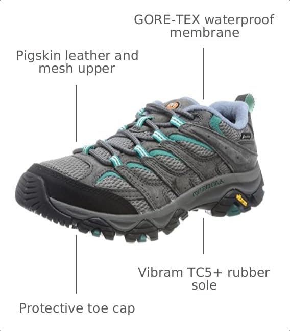 Image of Merrell Women's Moab 3 Hiking Shoes