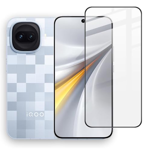Image of FabeKee /Premium Tempered Glass Screen Protector for iQOO 15R 5G, 6.59 Inch, Edge to Edge Coverage, Ultrasonic Fingerprint Compatible, 9H Hardness, Pack of 1