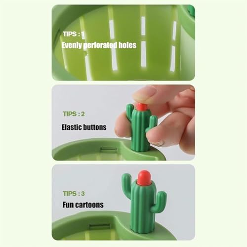 Colador de fregadero de cocina con diseño cactus miniatura 3