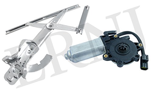 BRITPART FRONT LH/DRIVER SIDE WINDOW REGULATOR MECHANISM & MOTOR COMPATIBLE WITH LAND ROVER DISCOVERY PART # LR006374 &CUR100450