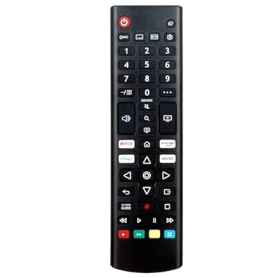 AKB76037603 Remote Control Replacement Compatible with LG LED OLED NanoCell QNED LCD WebOS 4K 8K UHD HDTV HDR Smart TVs 32LM577BPUA 32LM577BZUA 43UP7000PUA AKB76037601 AKB76037606 AKB76040302