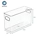 InterDesign Linus Plastic Countertop, Closet, and Vanity Organizer, Storage Bin for Bathroom, Bedroom, Office, Craft Room, Kitchen, Small