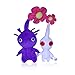 Toys farcis ~ Pikmin ~ Bud-fleur/violet/blanc/rose/rock/rock pikmin peluche animal dessin animé anime poupée jouets cadeaux de vacances pour enfants