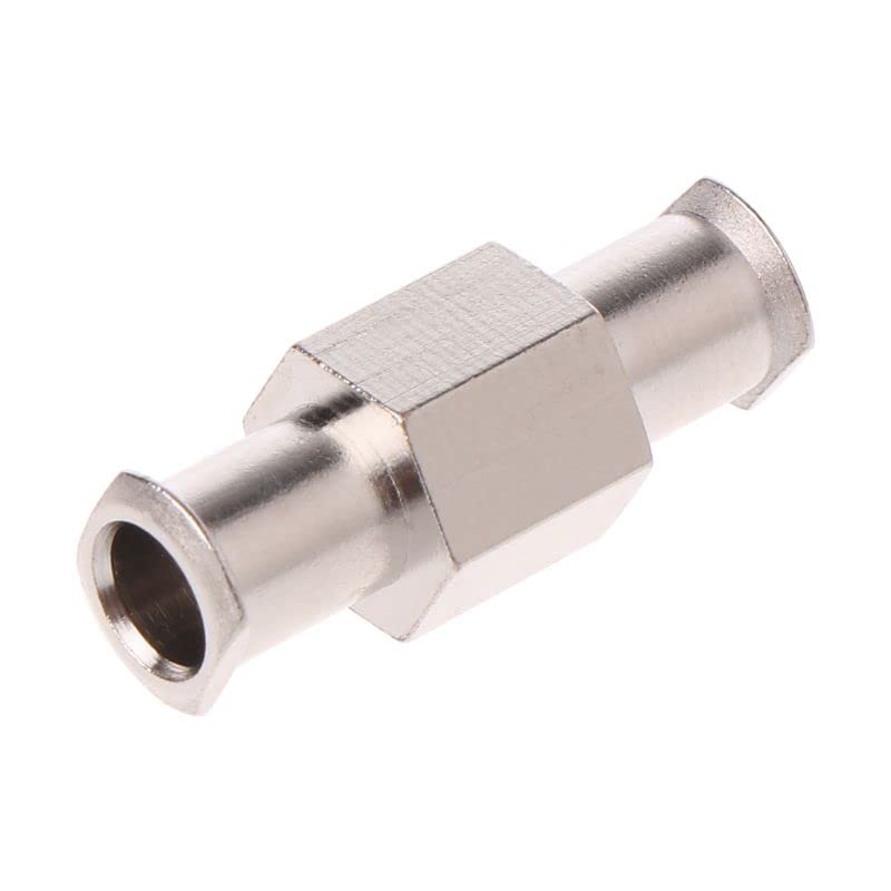 Montesy Luer Lock Coupler Female to Female Fittings Connector with 4mm Aperture Lock Hardware Connector Parts Anti Rust Tool Parts Storage