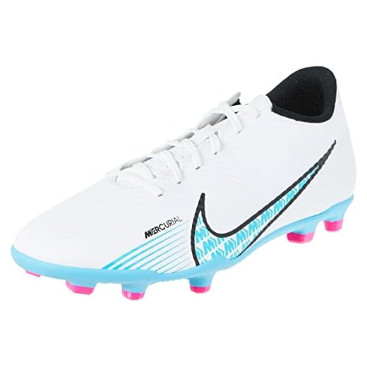 Nike Men's Sneaker, White Baltic Blue Pink Blast, 9.5