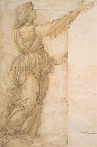 Impresiones de lienzo de 60x90cm del Studio di un angelo de Botticelli para pared