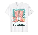 Coastal Cowgirl Design, perfect for every surfer girl who loves the beach, western style and country music. Lightweight, Classic fit, Double-needle sleeve and bottom hem