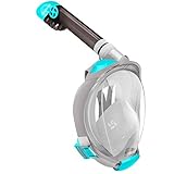 Greatever G2 Full Face Snorkel Mask with Latest Dry Top System,Foldable 180 Degree Panoramic View...