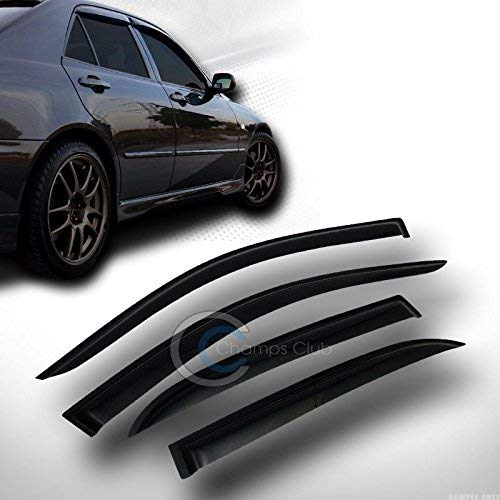Sun/Rain Guard Smoke Deflector Window Visor 03-07 Honda Accord 4D 4Dr #TOP2