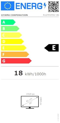Écran PC IIYAMA ProLite XU2493HSU B6 24 FHD Dalle IPS 100Hz 1ms HDMIDP Haut parleurs - vue 10