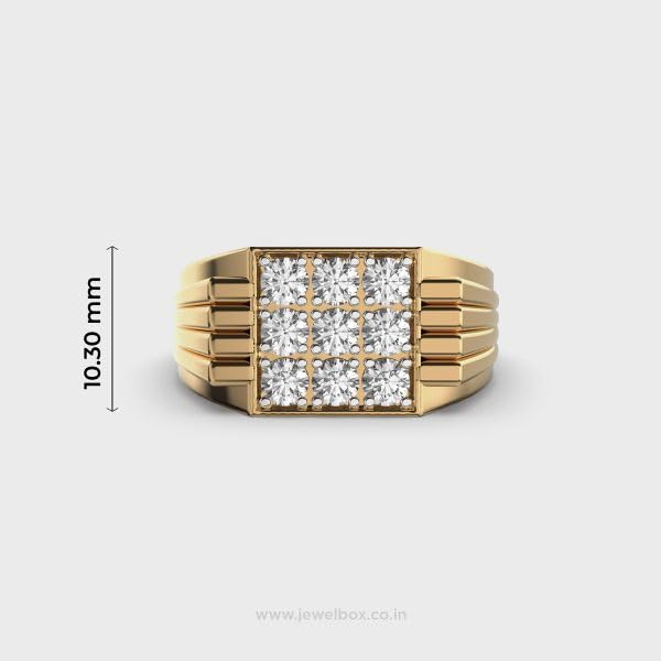 Bague chevalière homme argent moissanite idée cadeau luxe anniversaire conjoint - 4