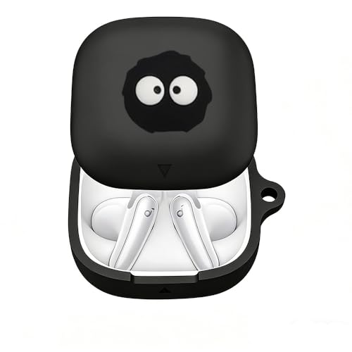 Anker Soundcore Liberty Buds�p�̃P�[�X �J�o�[ �y�� �G�� ���� (����P�[�X+�J���r�i�j�t�� ���C�����X�C���[�z���P�[�X Soundcore Liberty Buds�p�ی�J�o�[ �ϏՌ� �����h�~ �h�o �V���R���f�� (�K5
