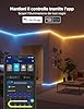 Govee RGBIC Striscia LED con Copertura, 5M LED Profilo con Luci Intelligenti Funzionano con Alexa e Google Assistant, Tagliabile e Collegabile, per Camera da Letto, Battiscopa, Studio, Mobiletto #5