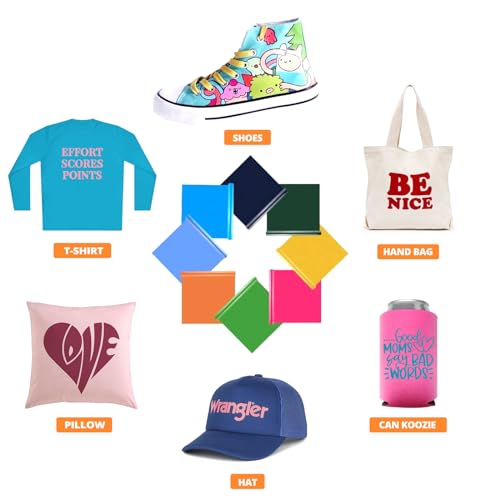 Image of HTVRONT HTV Vinyl Roll Heat Transfer Vinyl - 12 inch x 8ft Maroon Iron on Vinyl Compatible with Cricut Cutting Machine - Easy to Cut & Weed for Craft Design (Maroon)