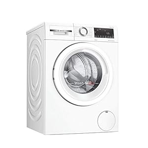 Bosch WNA134U8GB Serie 4 Freestanding Washer Dryer with AutoDry, Wash & Go 60, IronAssist and SpeedPerfect, 8kg/5kg load…