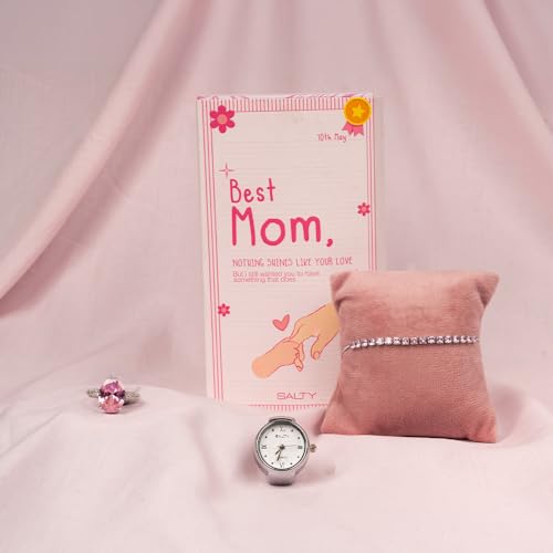 Image of SALTY Jewelry Gift Box for Raksha Bandhan | Rakhi Gifts for Sister, Brother, Bhaiya & Bhabhi | Stylish Festive Hamper