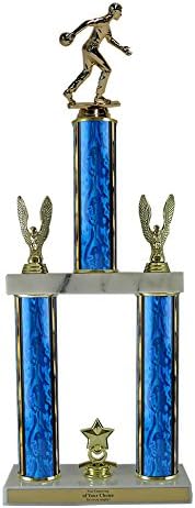 Bowling Double Column Trophy - 20"