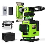 【LÁSER VERDE DE ALTA VISIBILIDAD】 Línea láser cruzada verde Clase II, 