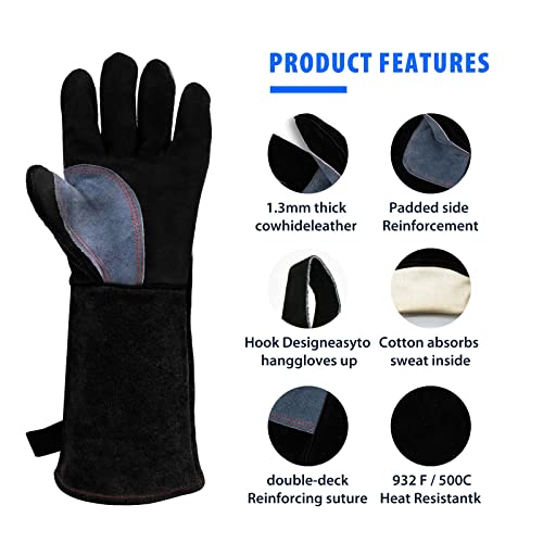 Opiniones y reviews de Guantes termoresistentes soldadura - cinco favoritos. 9 Imagen adicional