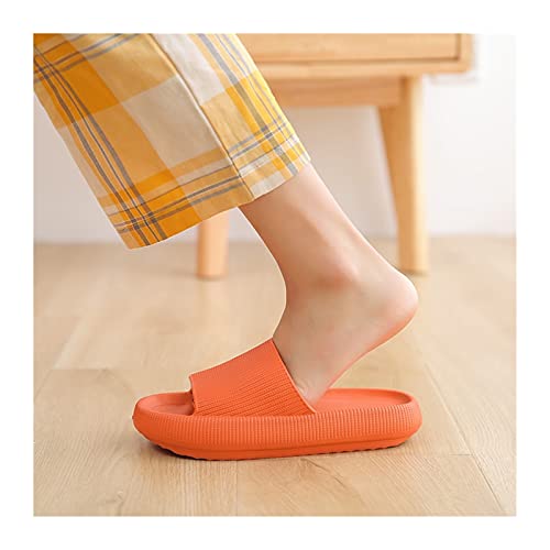 Vrouwen Mannen Slippers, Dikke Platform Dames Badkamer Slipper, Zachte Antislip Thuis Vloer Slides Dames Zomer Schoenen… - Image 6
