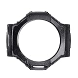 Omquot T Rex 3 Pro Smartwatch-Schutzhülle, Robuste PC-Abdeckung für Ganztägigen Komfort, Leichtes Tragen, für Männer & Frauen (Schwarz)