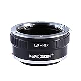 K&F Concept Lens Mount Adapter for Leica R Mount Lens to Sony E-Mount NEX Body Adapter