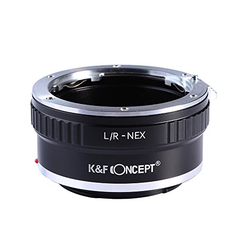 K&F Concept Lens Mount Adapter Compatible for Leica R Mount Lens to Sony E-Mount NEX Body Adapter