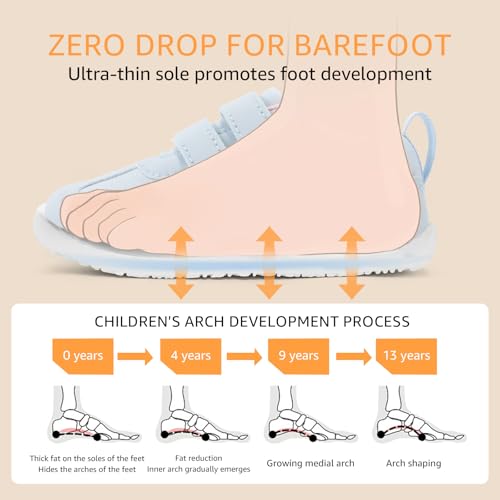 Image of STQ KIDS Toddler Lightweight Slip on Sneakers: Boys Barefoot Shoes Kids Walking Shoes Boy Sneakers, Toddler First Walking Shoe Comfort Tennis Activities