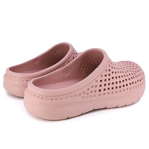 Babuche Feminino Plataforma Injetado Rosa Chá Usaflex AJ3101